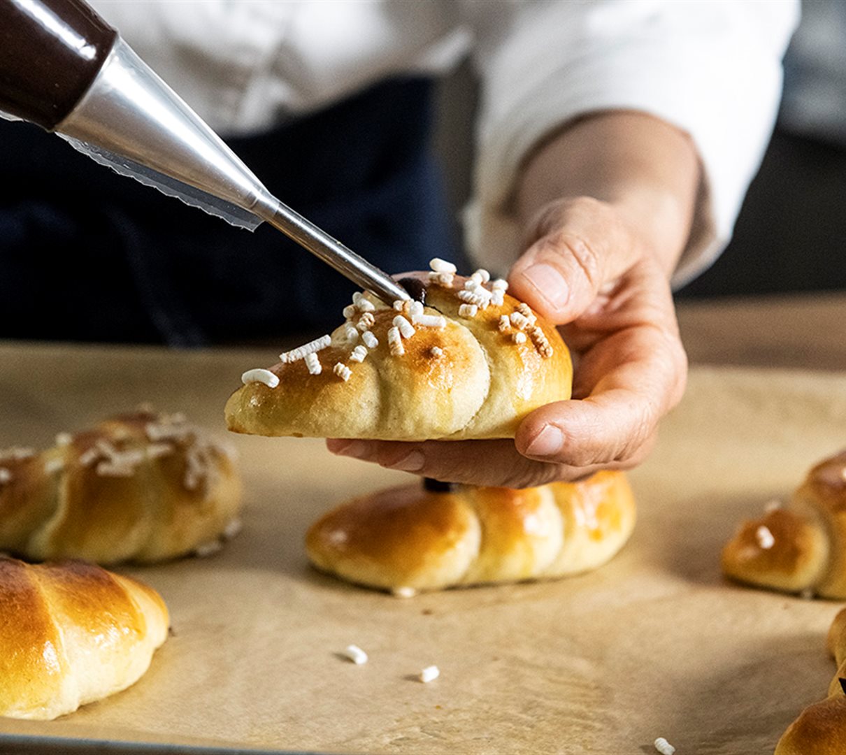 Di Pasta Impasta: Brioches allo yogurt con sciroppo d'acero