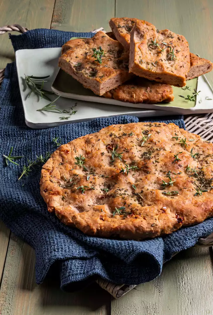 Focaccia di fagioli