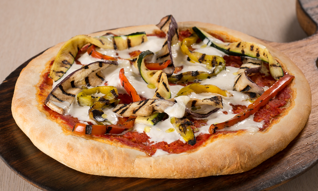Ricetta Pizza alle verdure grigliate