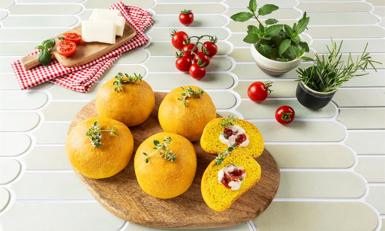 Bocconcini mediterranei alla cucrcuma